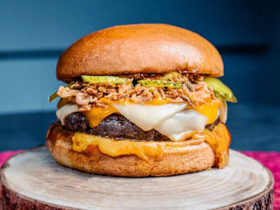 Burger Triple queso