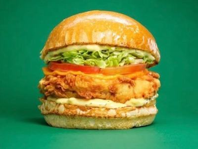 Burger Pollo Vegetariano