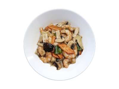 Chop Suey de Gambas