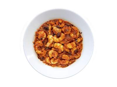 Gambas con Guindillas