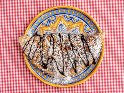 Pizza Nutella Mascarpone, para 2 Personas