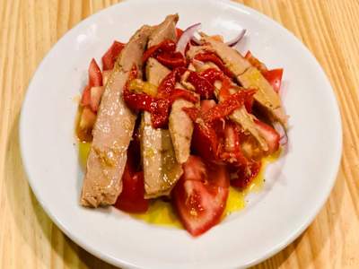 🍅Ensalada de Tomate, Pimientos y Ventresca🍅