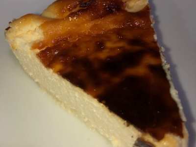 Tarta de queso casera