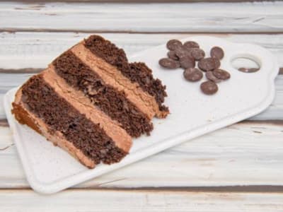 Porción de Tarta de Chocolate