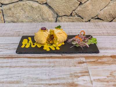 Papa Rellena de Carne