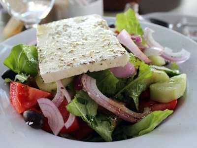 Horiatiki - Ensalada Griega