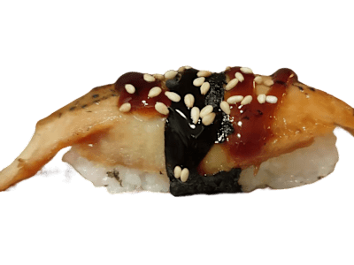 Nigiri Braseado Anguila, 2 Piezas
