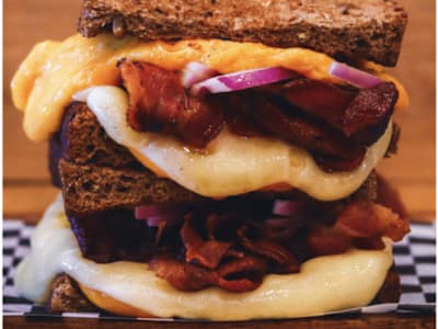 Bacon & Onion Grilled Cheese