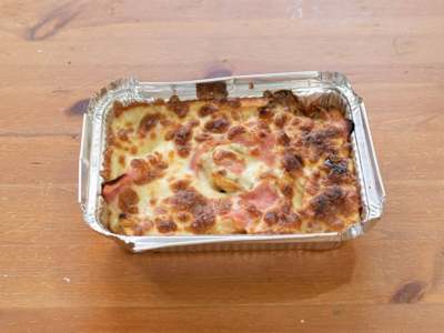 Patatas con Jamón York y Queso al Horno