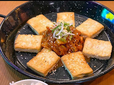 Tofu con Kimchi