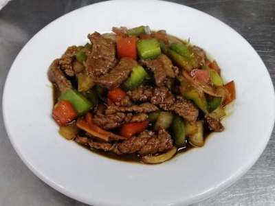 Ternera con Salsa de Ostras