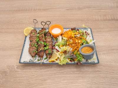 Kebab Alepino, 3 Pinchos
