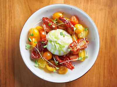 Burrata ai Tre Pomodori