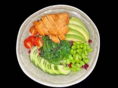 Ensalada de pollo crispy
