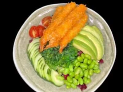 Ensalada Tempura de Langostino