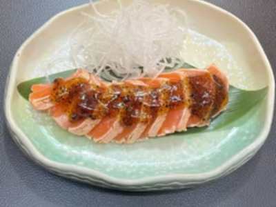 Tataki de Salmón con Trufa