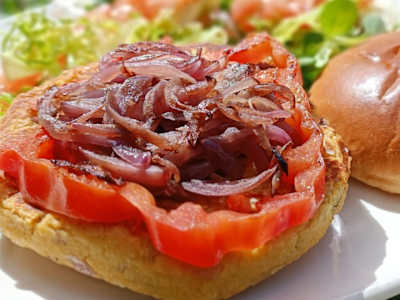 Hamburguesa de Garbanzos