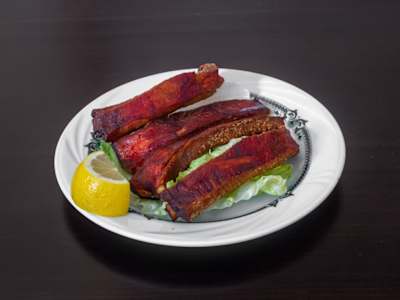Costillas Asadas con Miel