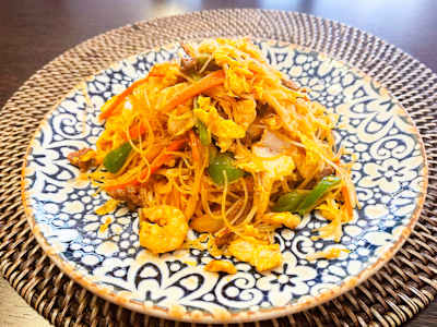 Fideos de Arroz Estilo Thai
