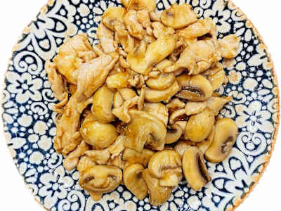 Pollo con Champiñón