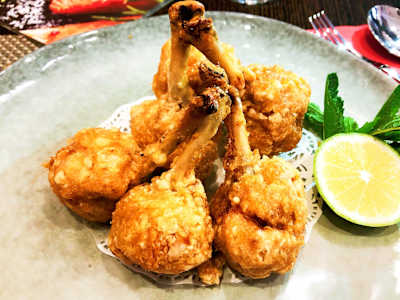 Bolitas de Pollo Frito