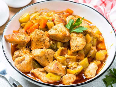 Pollo Balti con Patatas