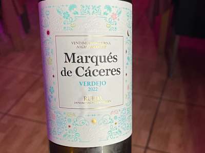 Vino Blanco Marqués de Cáceres Verdejo D.O. Rueda