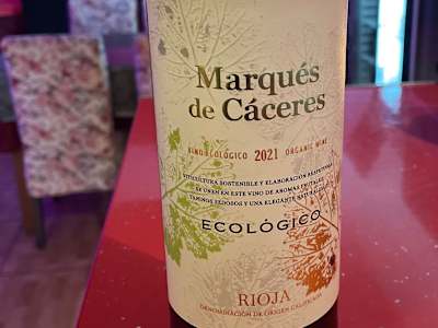 Vino Tinto Marqués de Cáceres Ecológico D.O. Rioja