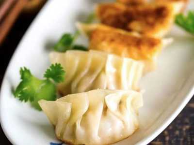Gyozas de Gambas