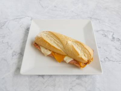 Bocadillo de Bacon y Queso
