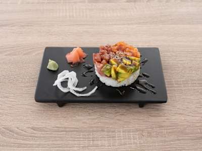 Tartar de Aguacate y Atún Salmón, Unidad