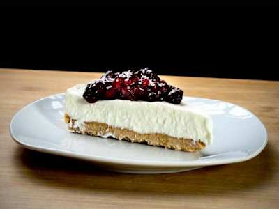 Tarta de Queso con Frutos Rojos del Bosque