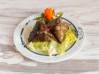 Arroz con Hojas de Bambú, 2 Unidades