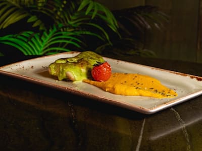Merluza Gratinada al Ajo & Perejil