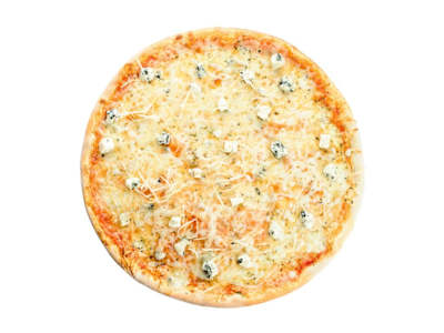 Pizza Cuatro Quesos y Pollo