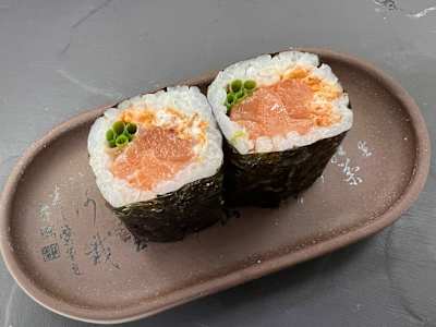 Maki Spicy Salmón, 8 Unidades