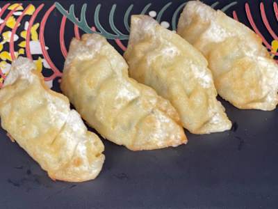 Gyozas de Pollo Fritas, 4 Unidades