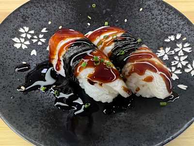 Nigiri Pez Mantequilla Flambeado, 2 Undiades