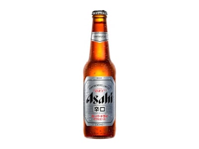 Cerveza Asahi, 330ml.