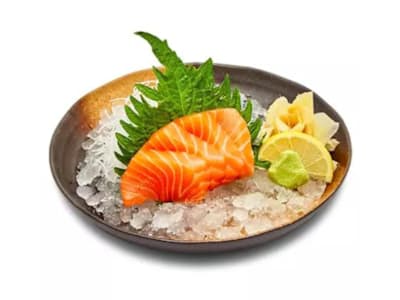 60. Sashimi de Salmón, 8 Unidades