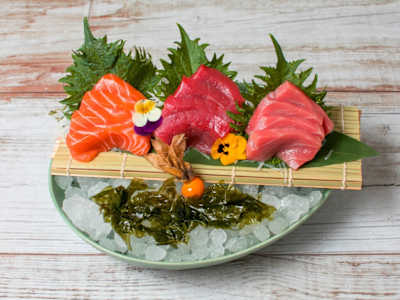 65. Sashimi de variado ( 12 cortes)