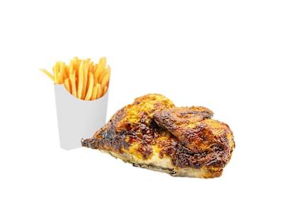 Pollo + Patatas Grande