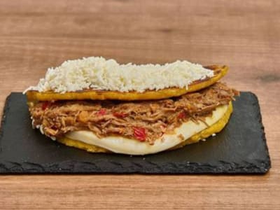 Cachapa de Queso y Carne