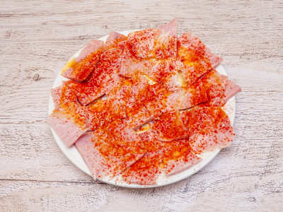 Lacón a la Gallega, Ración