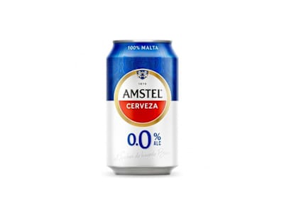 Cerveza Amstel 0,0%, 0.33L