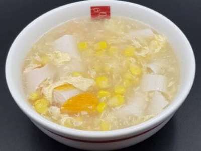 Sopa de Maíz con Cangrejo