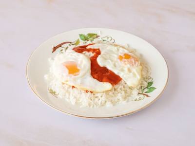Arroz a la Cubana