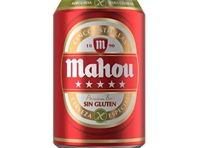 Cerveza Mahou 5 Estrellas (500 Ml.)