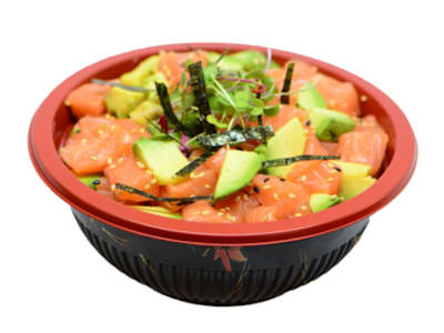 Poke Salmón Flameado