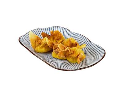 Queso Frito con Cangrejo, 5 Piezas
